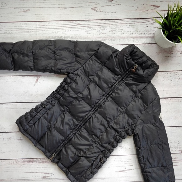 Moncler Other - MONCLER Girls' Black Down Jacket w/Hood Size 8 128